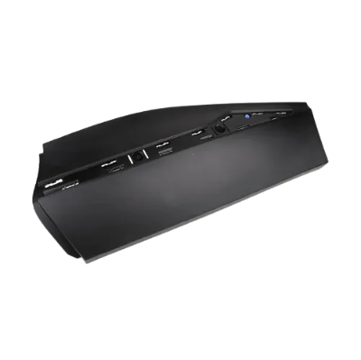 نمای کامل محافظ پلاستیکی درب عقب چپ رنو کپچر روی خودرو