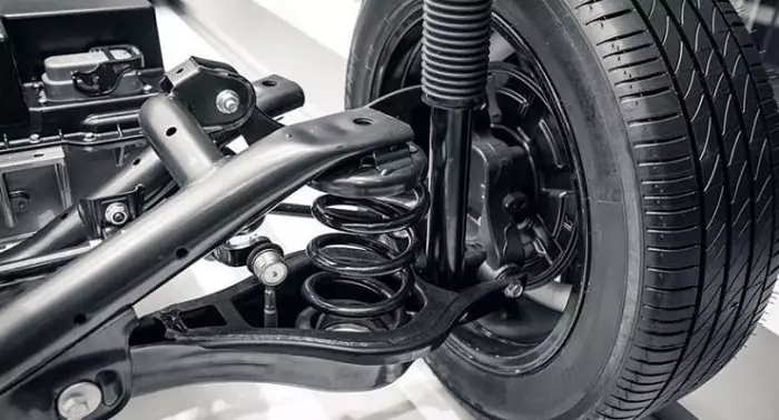 تصویر سیستم تعلیق خودرو