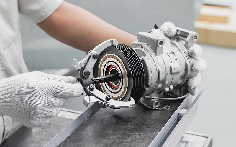 تعمیر نشتی گاز کولر با دستگاههای پیشرفته