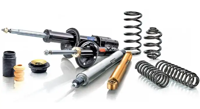 تصویر کمک فنر و سیستم تعلیق پراید